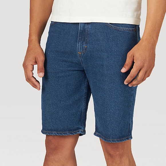 Pocket Relaxed Fit Denim Shorts 